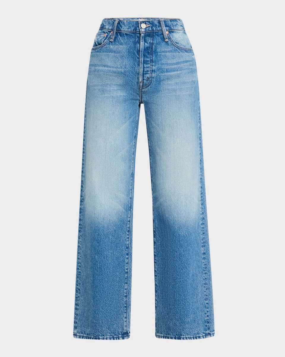 Lil' Dodger Button Sneak Jeans